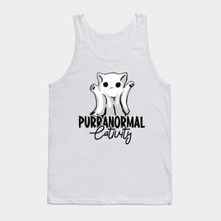 Purranormal Cativity Funny Tank Top